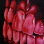Laura: Special K Red - 12x12" - Acrylic on Canvas