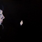Margot - 24x48" - Coloured Pencil on Wood Panel